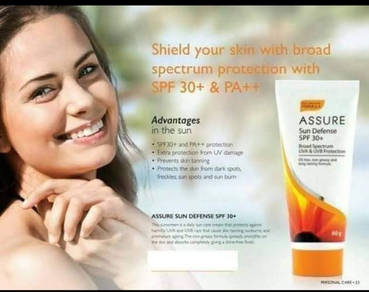 Assure sun defense cream30+ India