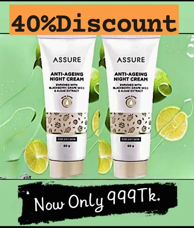 Assure anti-aging Night cream 60g India